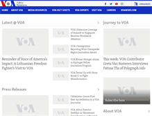 Tablet Screenshot of insidevoa.com